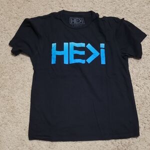 Black and Blue Short Sleeve Tee
